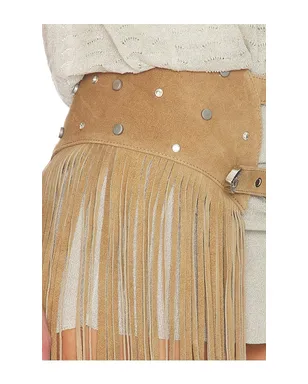 Understated Leather DALLAS FRINGE チャップスカート - サムネイル6