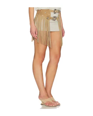 Understated Leather DALLAS FRINGE チャップスカート - サムネイル2