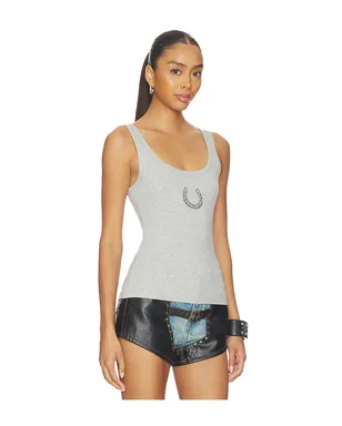 Understated Leather HORSESHOE TANK トップ - サムネイル2