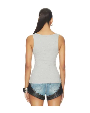 Understated Leather HORSESHOE TANK トップ - サムネイル3