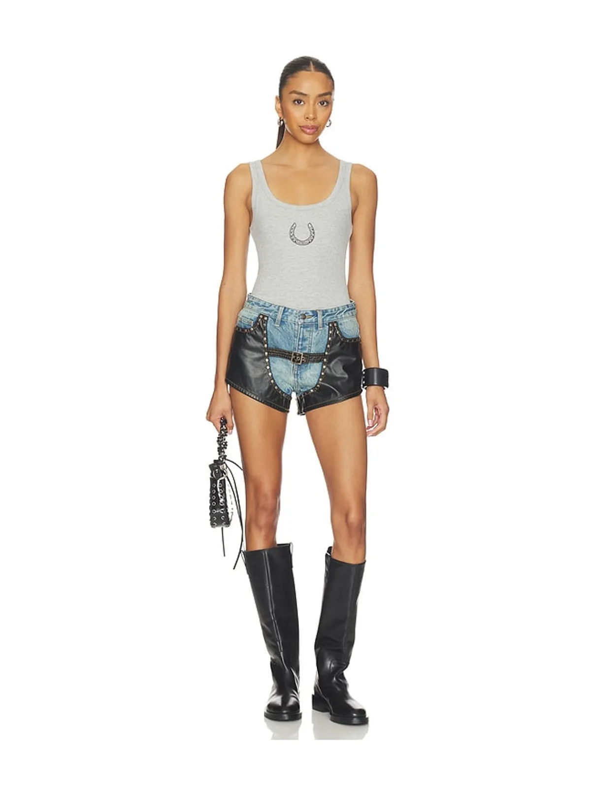 Understated Leather HORSESHOE TANK トップ - 画像4