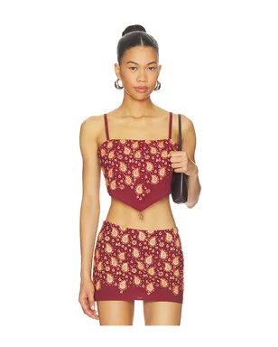 Understated Leather BEADED PAISLEY トップ - サムネイル1