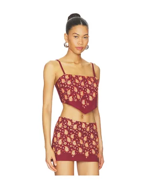 Understated Leather BEADED PAISLEY トップ - サムネイル2