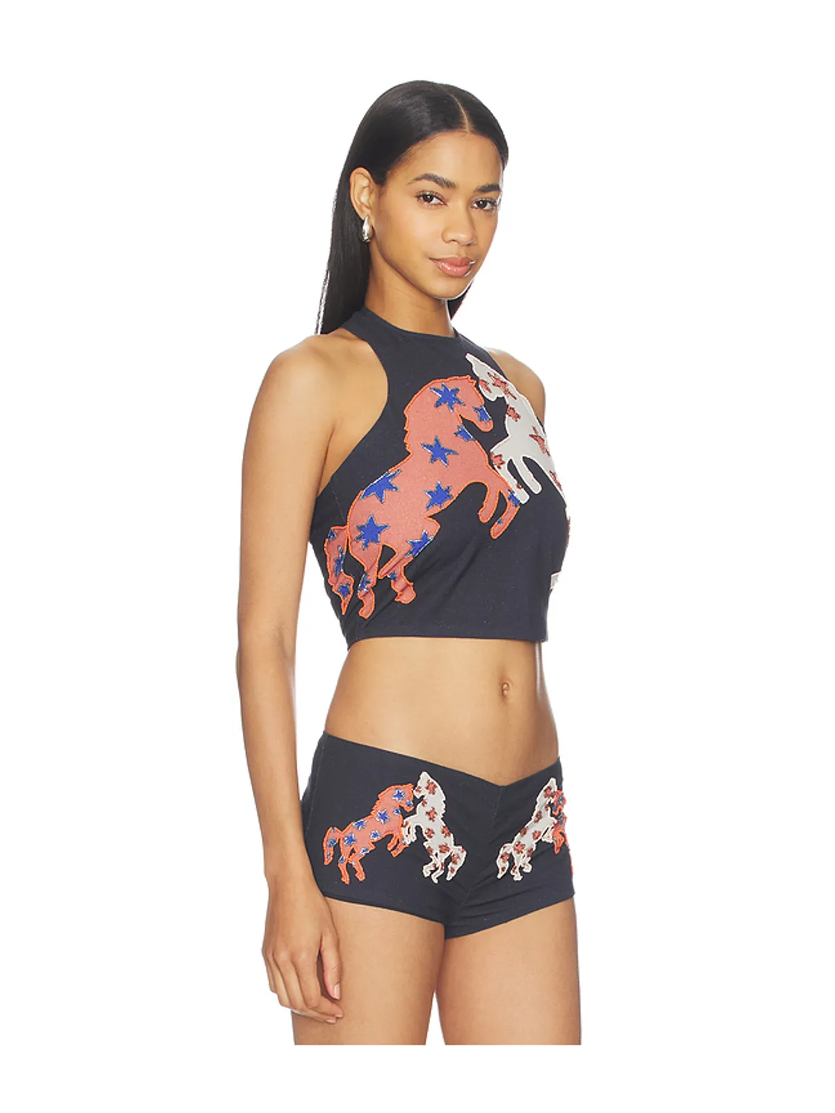 Understated Leather BEADED HORSE トップ - 画像2