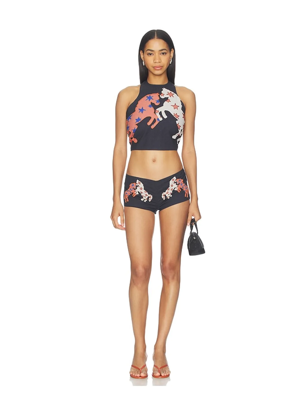 Understated Leather BEADED HORSE トップ - 画像4