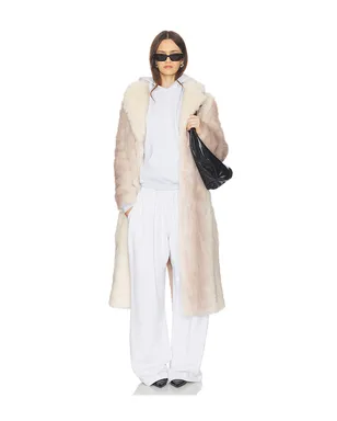 Unreal Fur WHITE PLAINS コート - サムネイル1