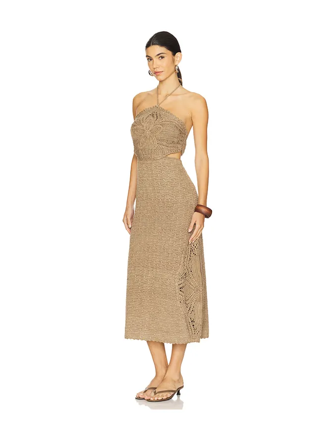 AMUR AMUR CLARA ニットミディドレスの商品画像