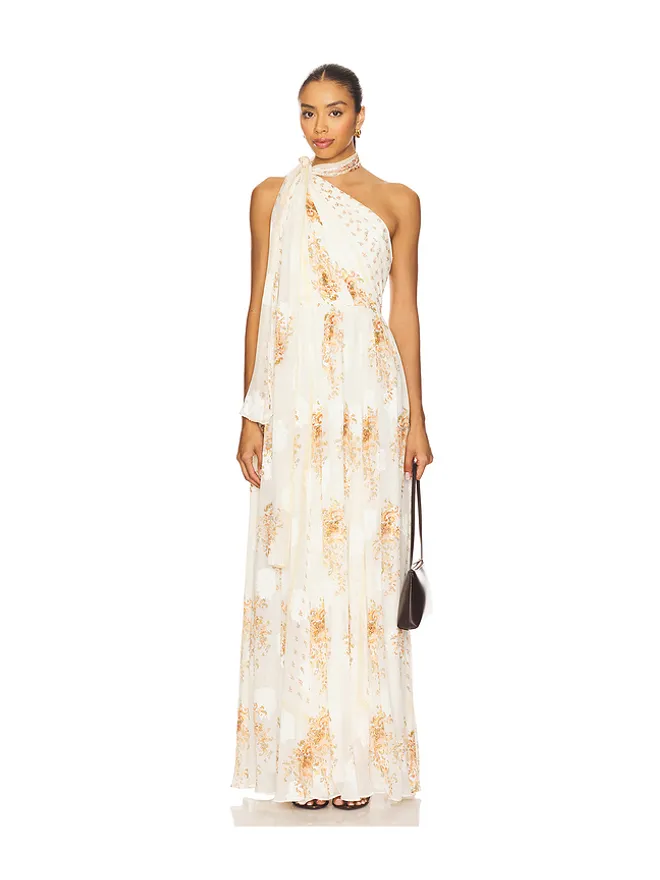 Ulla Johnson Ulla Johnson ANGELIQUE ドレープスカーフガウンの商品画像