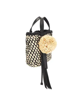 Ulla Johnson Raffia Mini Crossbody Bag - サムネイル4