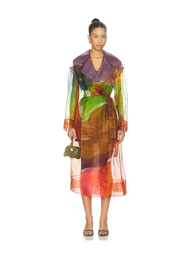 Ulla Johnson Ulla Johnson NOVALIE ジャケット - Green,Purple.の商品画像