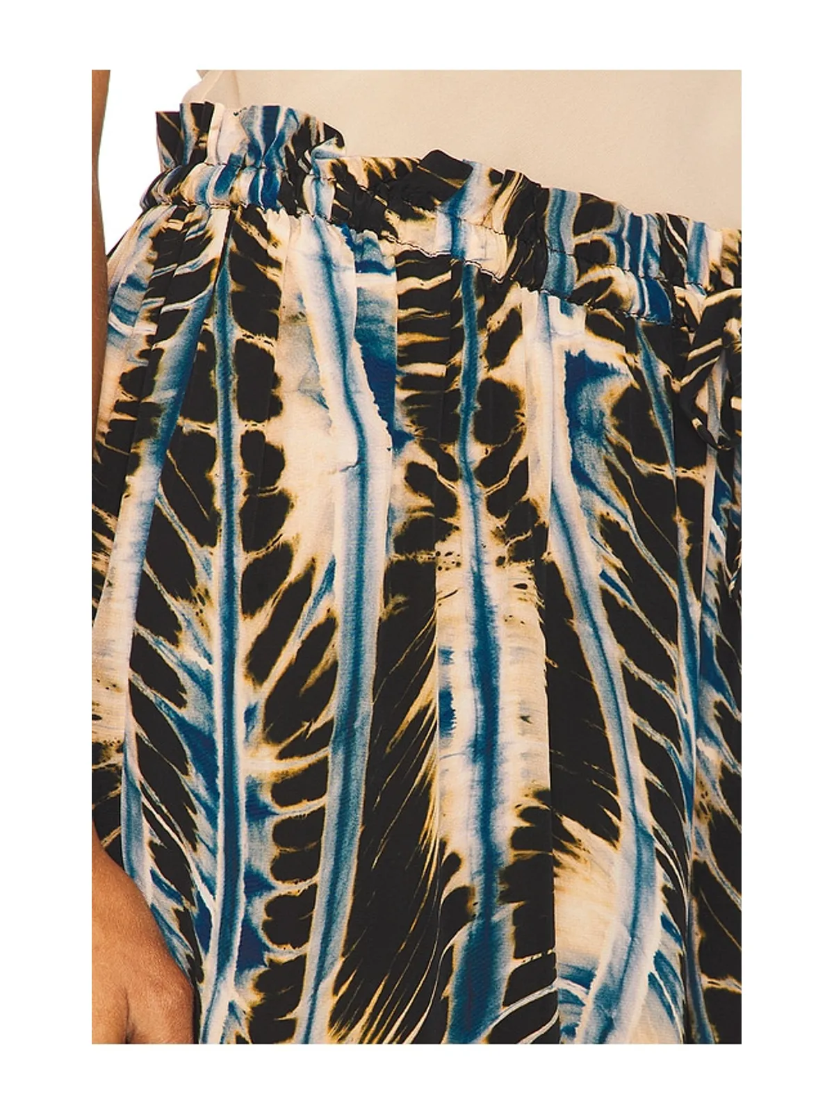 Ulla Johnson SAWYER パンツ - Black, Blue. - 画像6