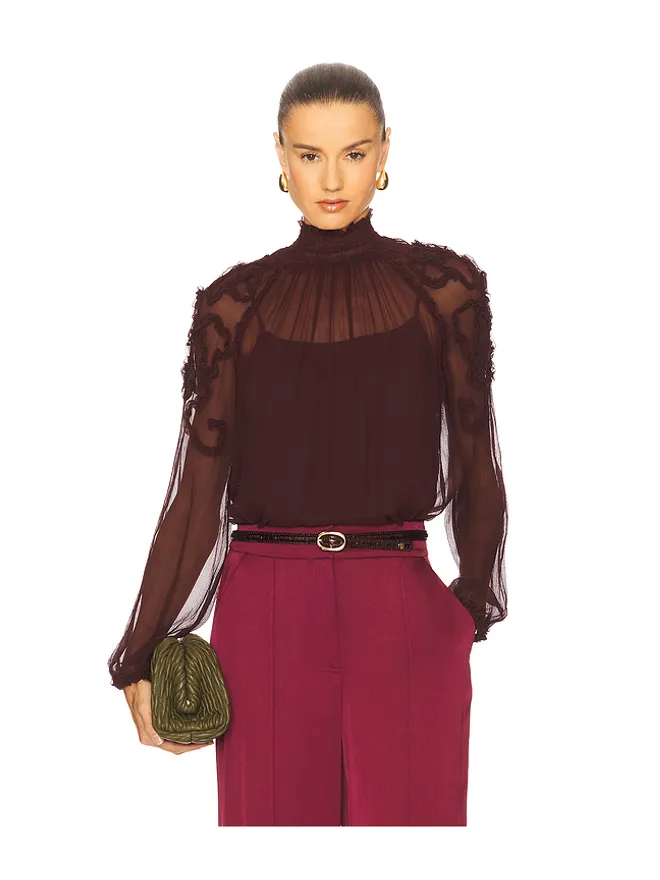 Ulla Johnson Ulla Johnson MAGDALENA 長袖トップの商品画像
