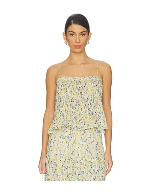 Ulla Johnson FLORIAN トップ - Yellow,Blue. - サムネイル1