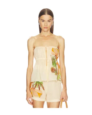 Ulla Johnson TALLULAH カバーアップトップ - サムネイル1