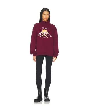 THE UPSIDE LE SKI CLEMENTINE スウェットシャツ - サムネイル4