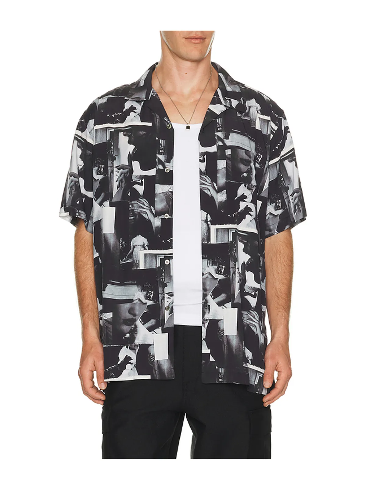vowels PRINTED シャツ - 画像1