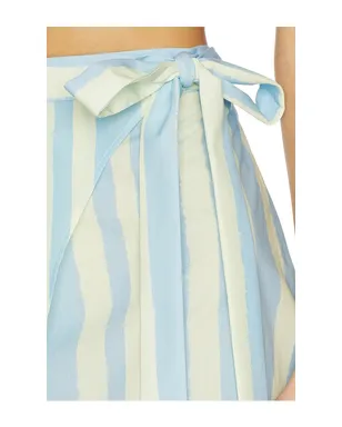 Verandah SKIRT スカート - Blue,Cream. - サムネイル6