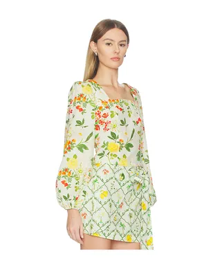Verandah SQUARE NECK トップ - Mint,Green. - サムネイル2