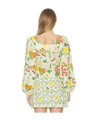 Verandah SQUARE NECK トップ - Mint,Green. - サムネイル3
