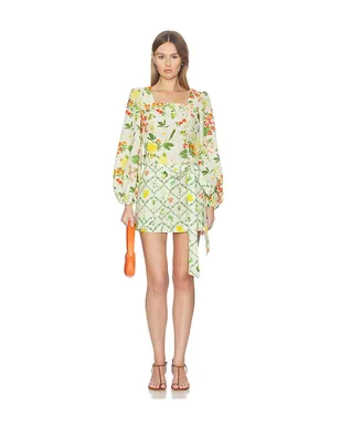 Verandah SQUARE NECK トップ - Mint,Green. - サムネイル4