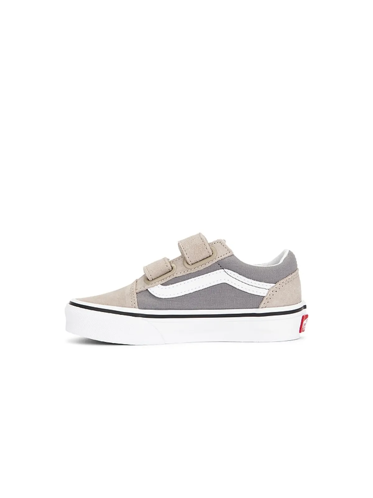 Vans OLD SKOOL V スニーカー - Taupe,Light Grey. - 画像5