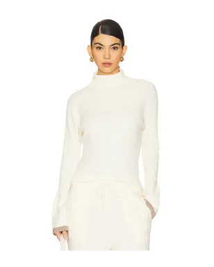 Varley RAVENA RIB KNIT HIGH ネックトップ - サムネイル1