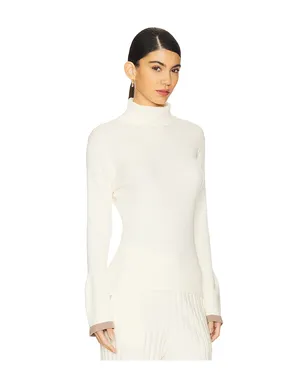 Varley RAVENA RIB KNIT HIGH ネックトップ - サムネイル2