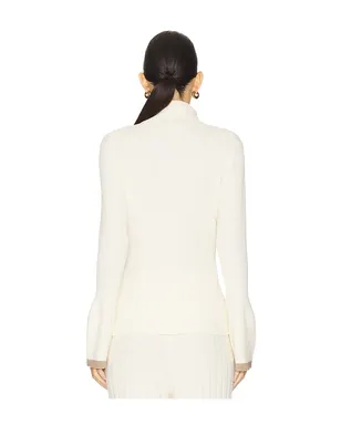 Varley RAVENA RIB KNIT HIGH ネックトップ - サムネイル3