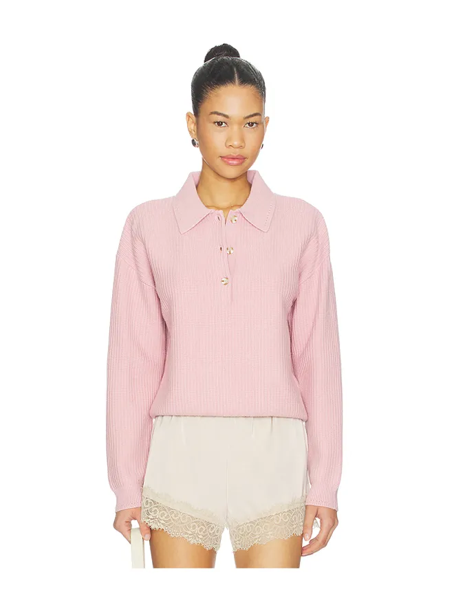 Varley Varley MARLIE ポロニットセーターの商品画像