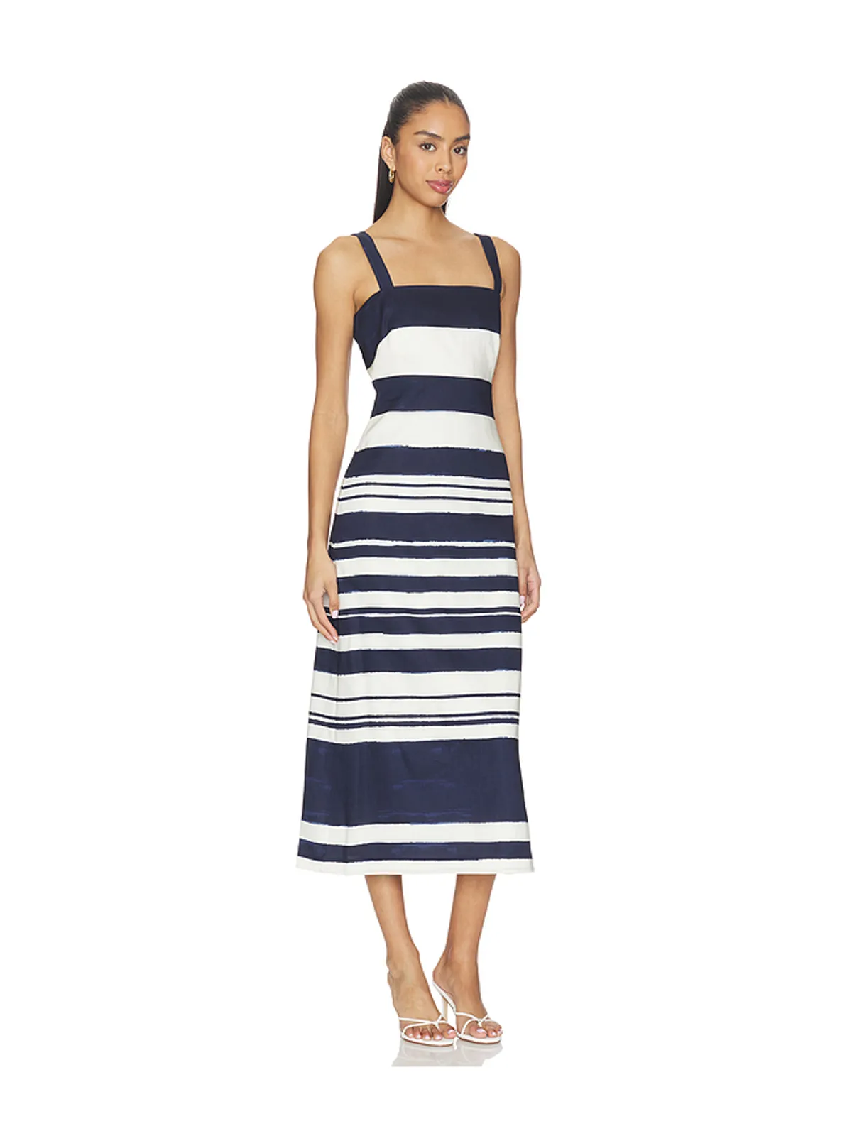 Veronica Beard ELLA ドレス - Navy,White. - 画像2