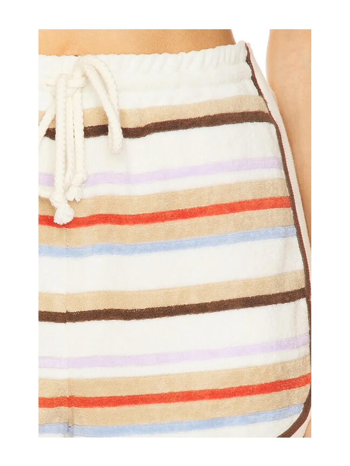 Veronica Beard MULBERRY ショートパンツ - Ivory,Brown. - 画像6