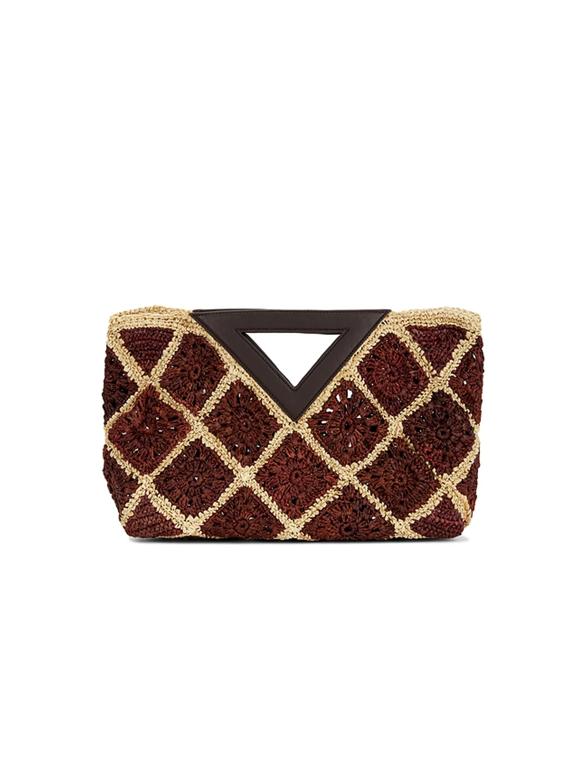 Veronica Beard CROCHET RAFFIA VESPER トップハンドルバッグ - 画像2