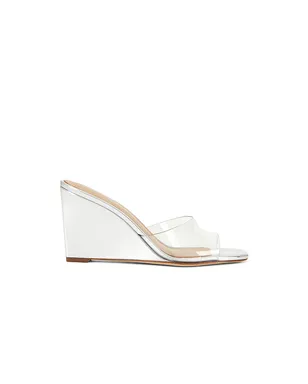 Veronica Beard ASHA サンダル - Metallic Silver, grey. - サムネイル1
