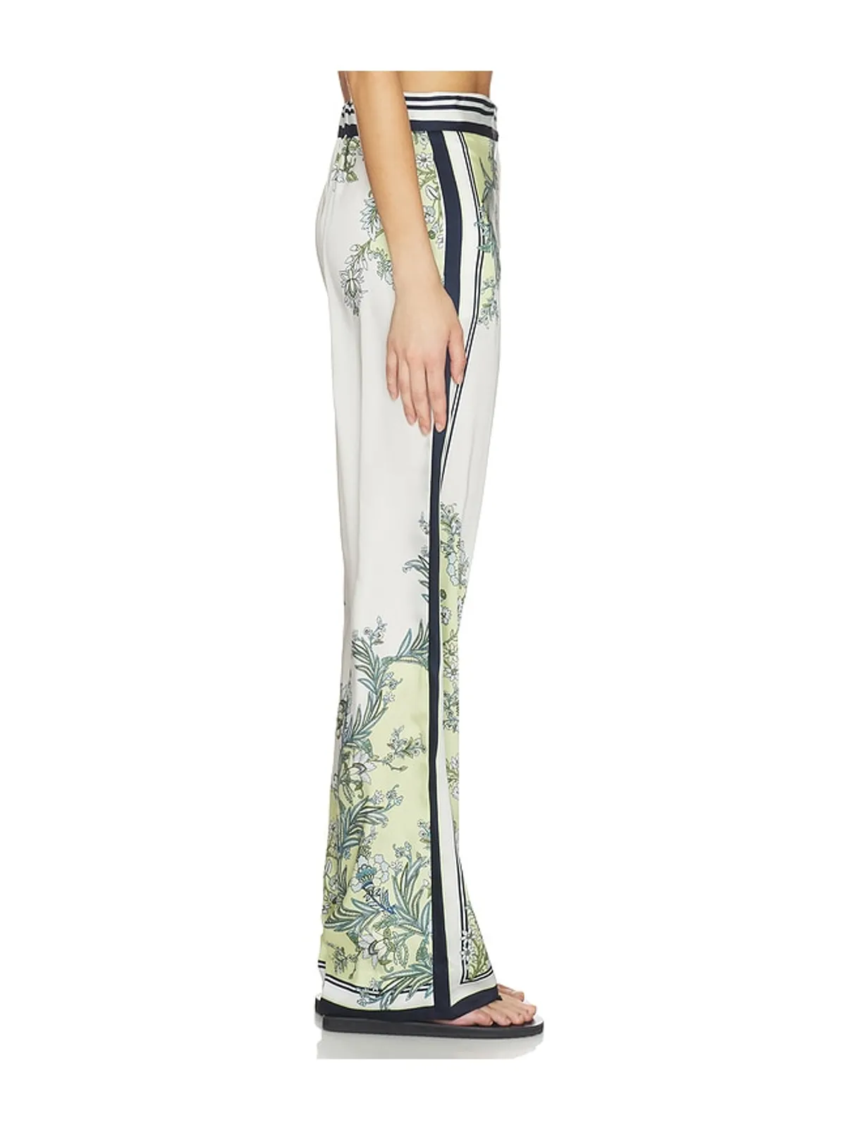 Veronica Beard GRIGORE パンツ - Ivory,Mint. - 画像3
