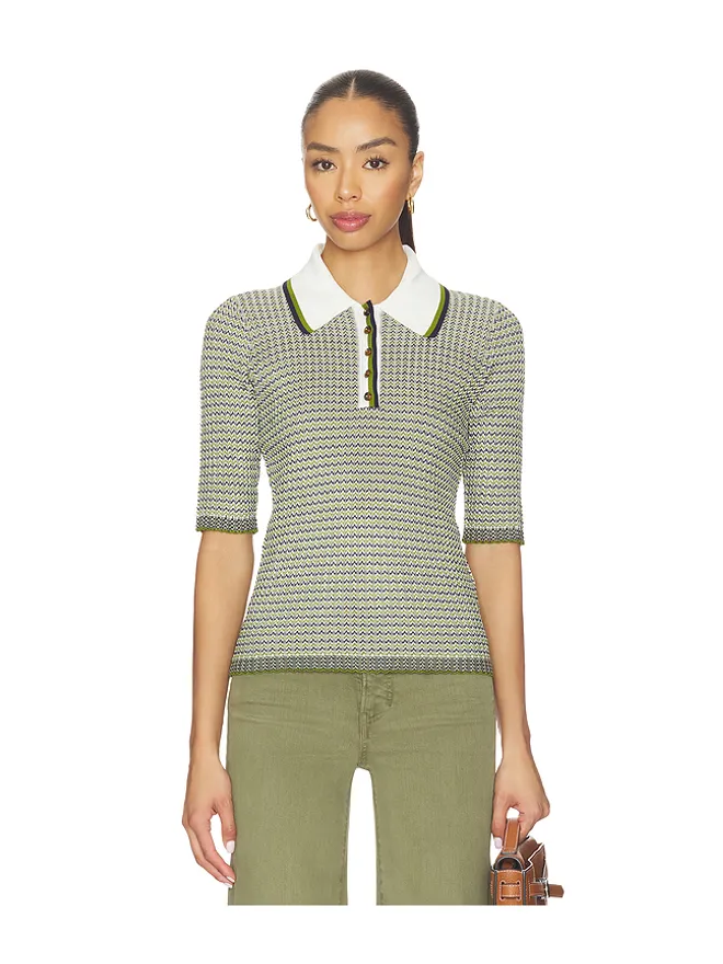 Veronica Beard Veronica Beard SOZA POLO トップの商品画像