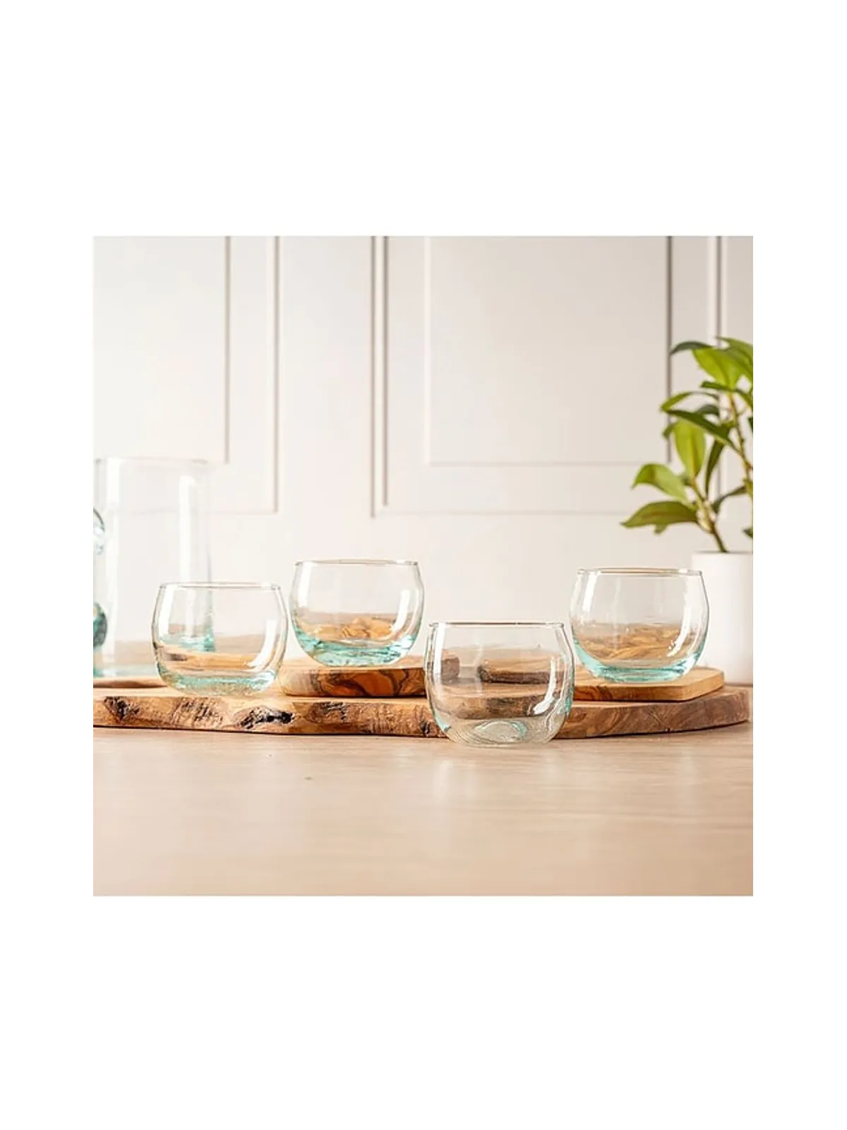 Verve Culture Set Of 4 Stemless Wine Goblets - 画像7