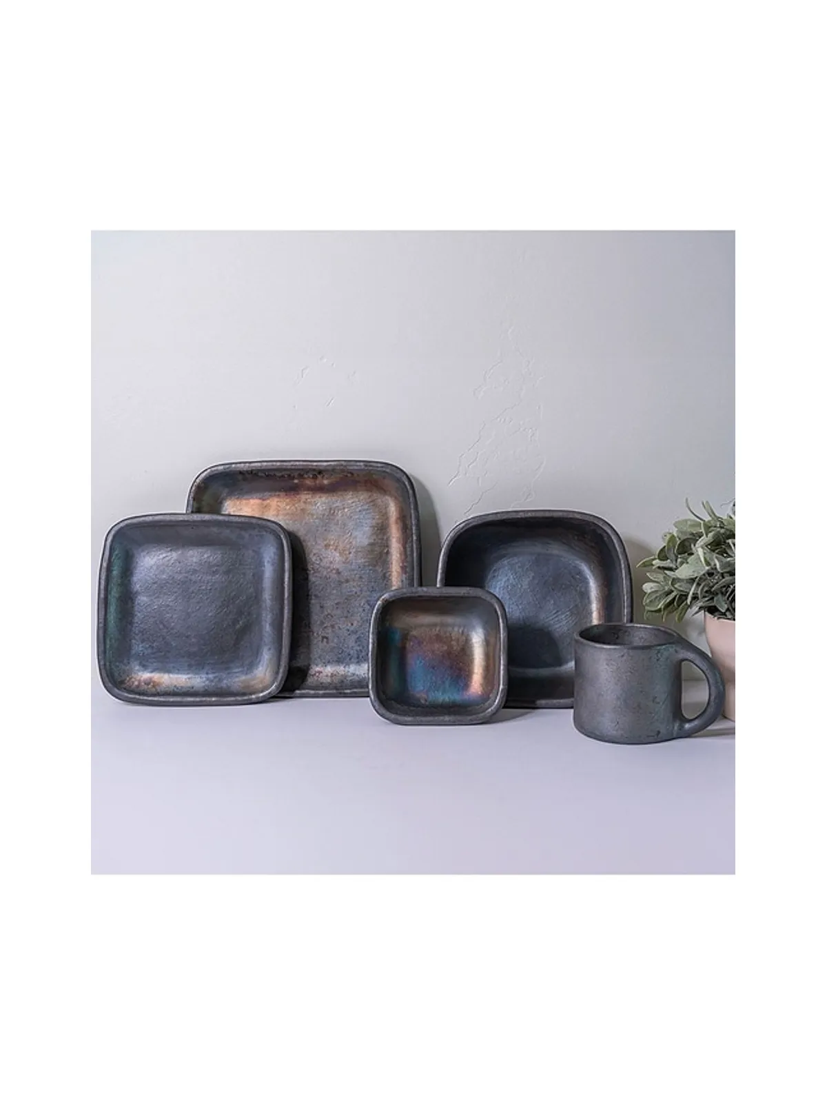 Verve Culture SET OF 4 LONGPI SMALL PLATE 皿 - 画像5