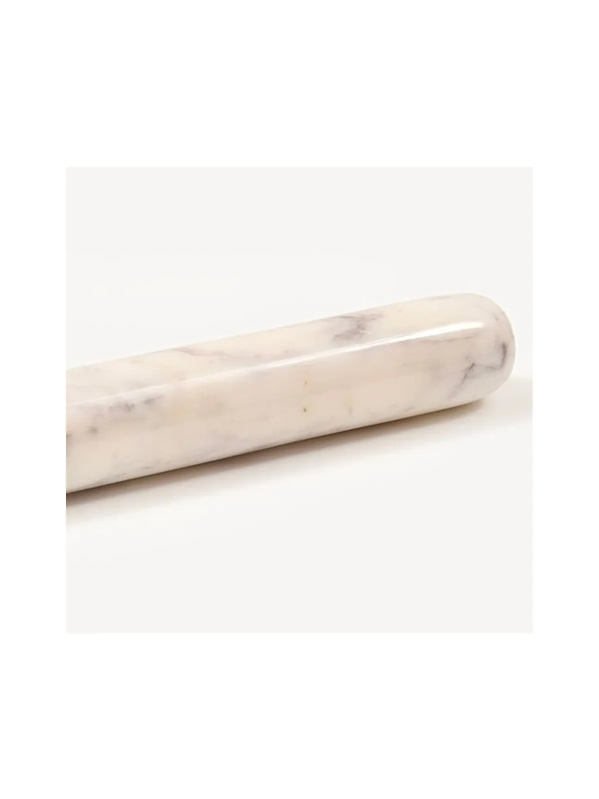 Verve Culture Marble Rolling Pin & Stand - White,Brown. - 画像5