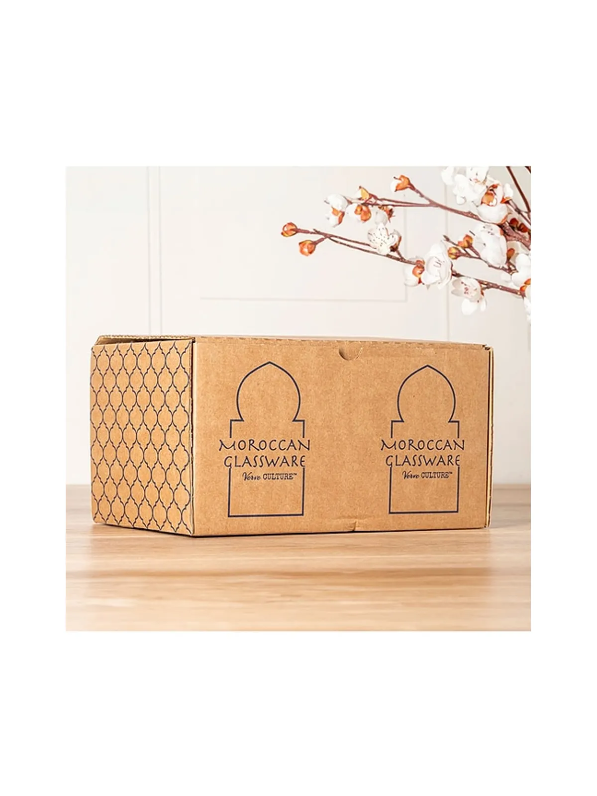 Verve Culture MOROCCAN BELDI GLASSWARE SET OF 6 モロッコ製ベルディグラスウェア6点セット - 画像5