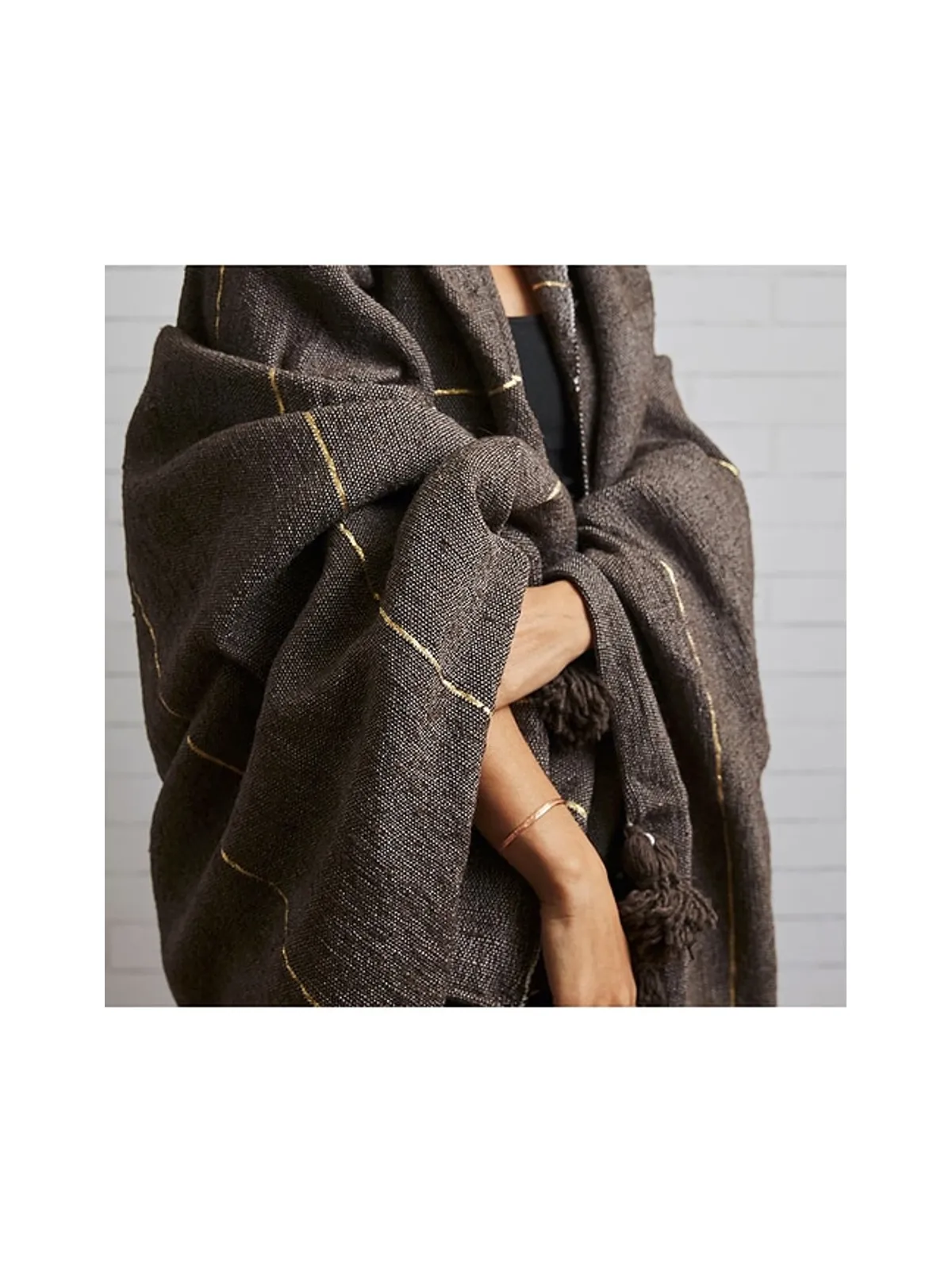 Verve Culture MOROCCAN BLANKET モロッコ風ブランケット - 画像7