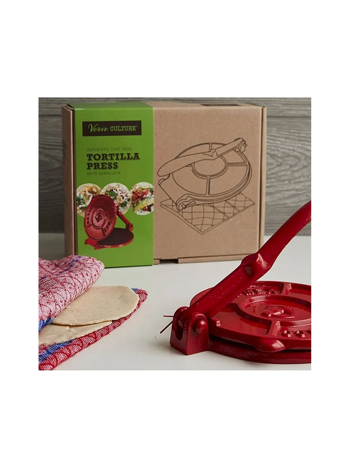 Verve Culture MEXICAN TORTILLA PRESS KIT メキシカントルティーヤプレスキット - 画像10