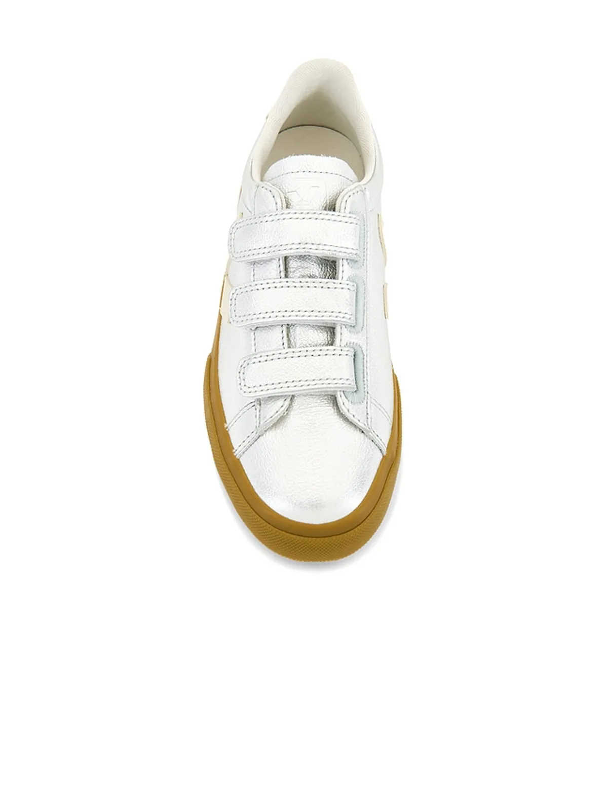 Veja RECIFE LOGO スニーカー - Metallic Silver, grey. - 画像4