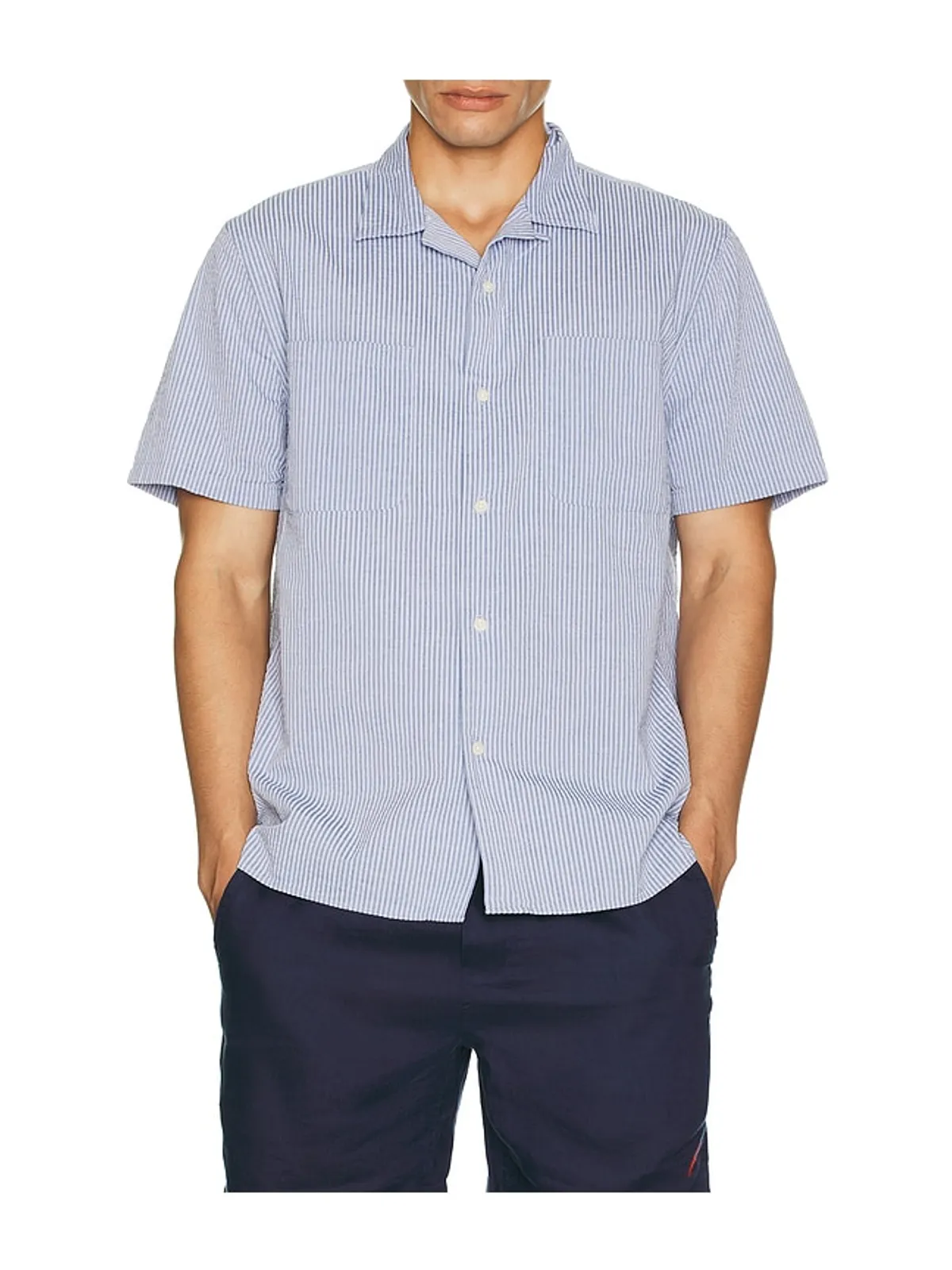 Vince 2 POCKET ショートスリーブシャツ - 画像4
