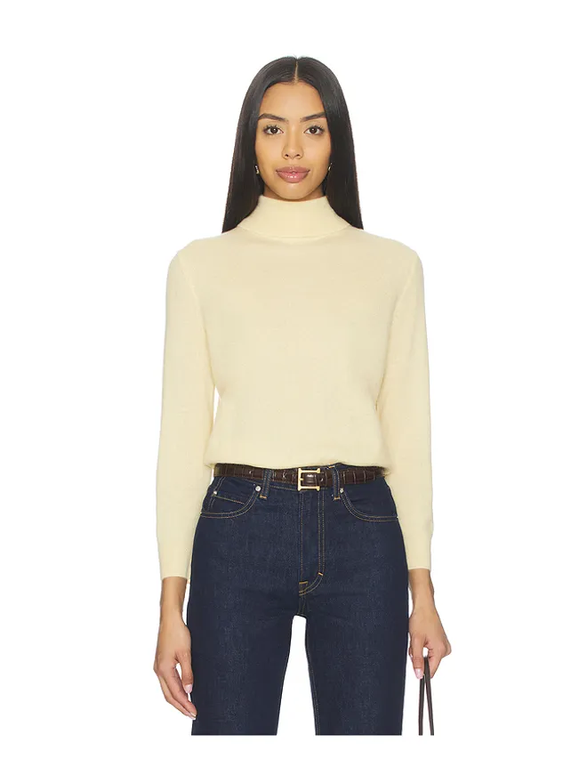 Vince Vince 7分袖 モックネック トップスの商品画像