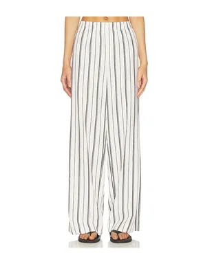 Vince リゾートストライプ ドローストリングプルオンパンツ - サムネイル1