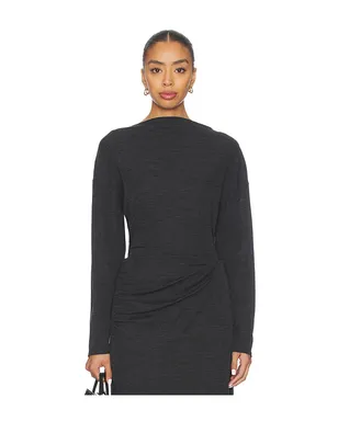 Vince ドレープスラッシュネックトップス - サムネイル1