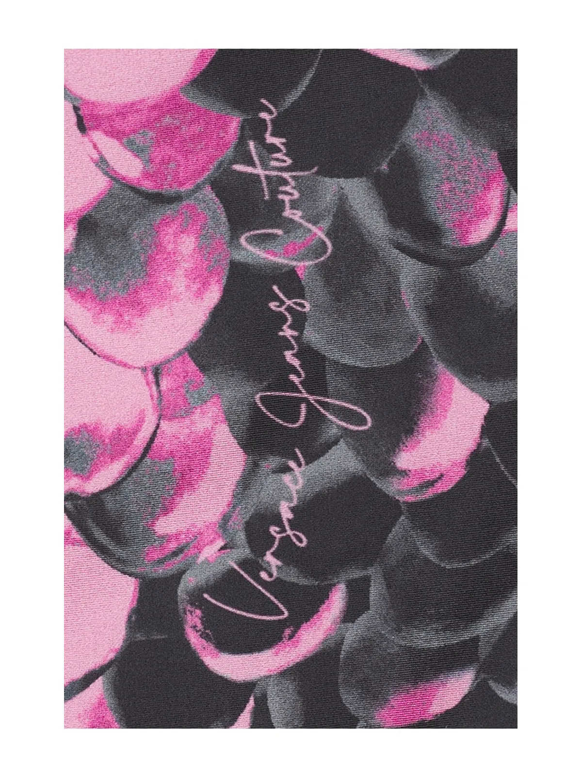 Versace Jeans Couture REPTILE SCALE トップ - Black,Pink. - 画像5