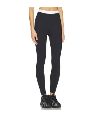 YEAR OF OURS RIBBED LAYERED LEGGING レギンス - Black,White. - サムネイル2