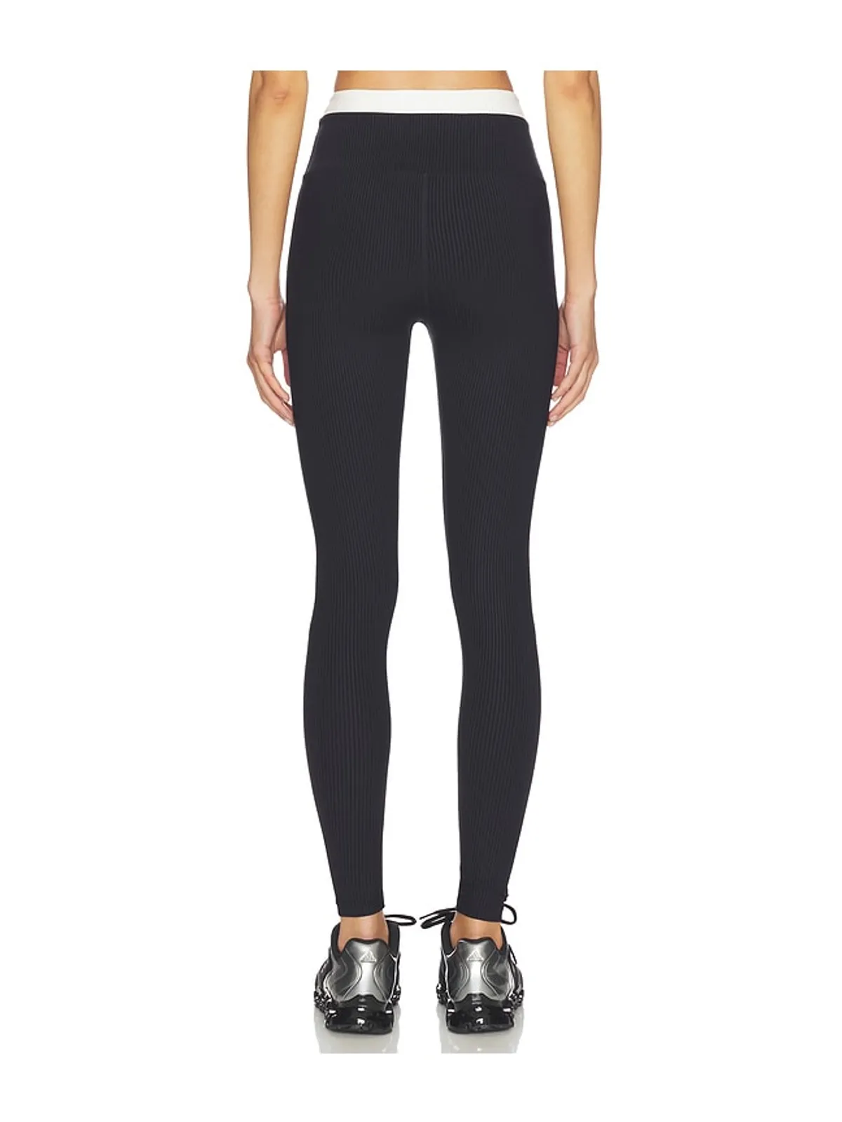 YEAR OF OURS RIBBED LAYERED LEGGING レギンス - Black,White. - 画像4