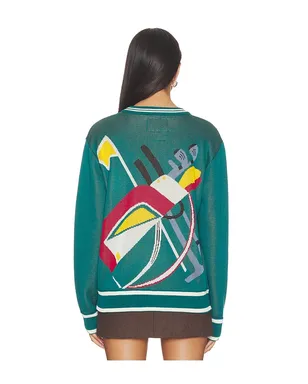 Yellow The Label GOLFBAG TENCEL KNIT プルオーバー - サムネイル4